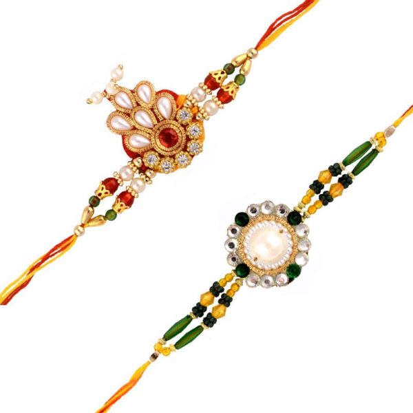 Lovable Pair of Two Rakhis for brother