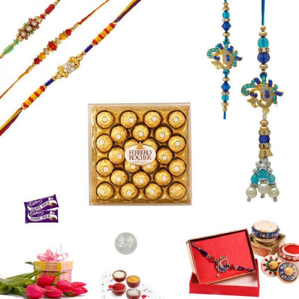 Chocolate Punch Rakhi Hamper