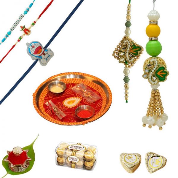 Chocolate Combo Rakhi Hamper