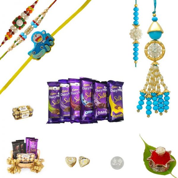 Pungent Chocolate Rakhi Hamper