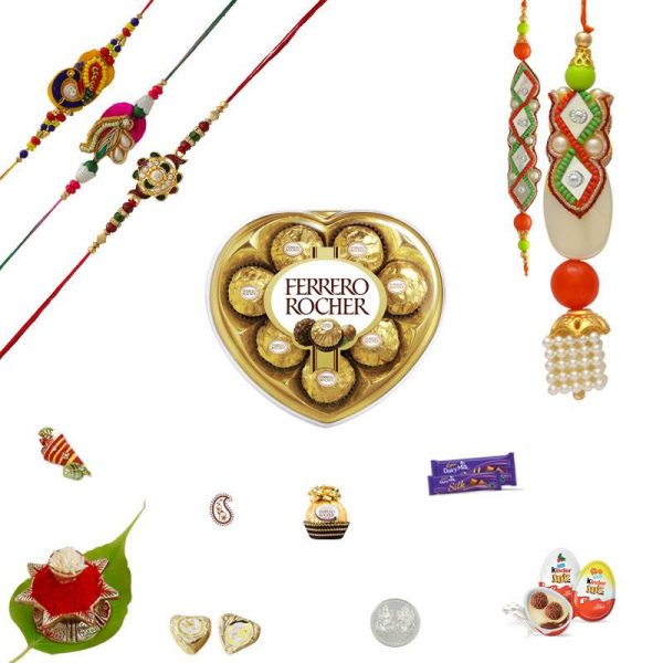 Luckiest Chocolate Rakhi Hamper