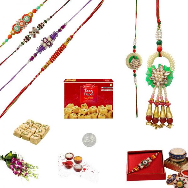 Sweet Punch Rakhi Hamper