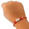 Bonny Diamond Silver Rakhi